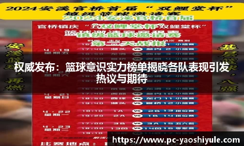 权威发布：篮球意识实力榜单揭晓各队表现引发热议与期待